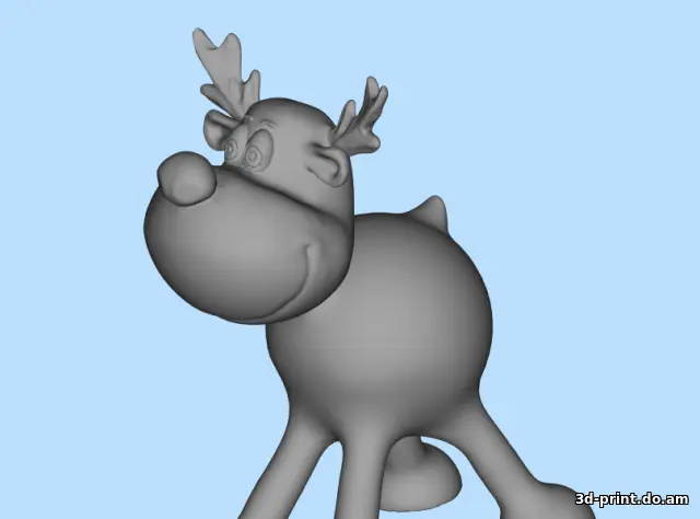3D-модель "Олень"