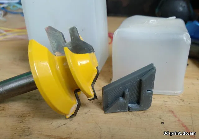 3D-модель "Кондуктор-позиционер для установки фрезы" — STL модель для 3D-печати