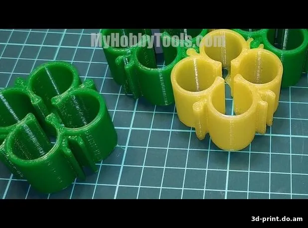 3D-модель "Коробка-пазл для аккумуляторов 18650" — STL модель для 3D-печати
