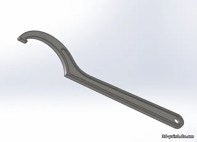 3D-модель "Ключ для ПНД" — STL модель для 3D-печати
