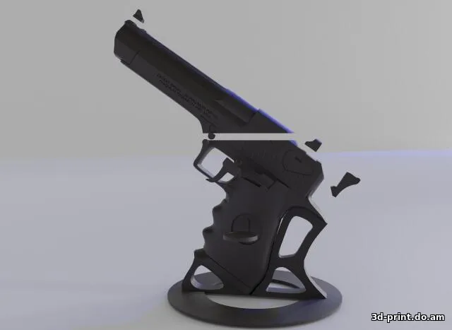 3D-модель "Пистолет Desert Eagle .50 Fullscale"