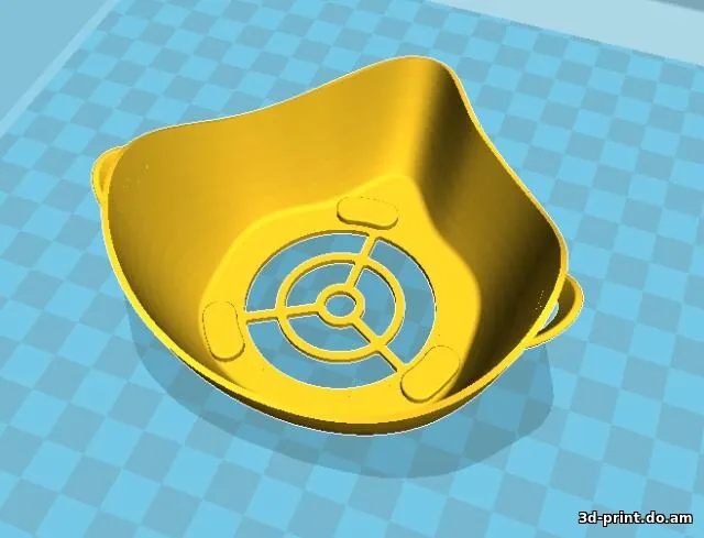 3D-модель "Респиратор. Вариант 1" — STL модель для 3D-печати