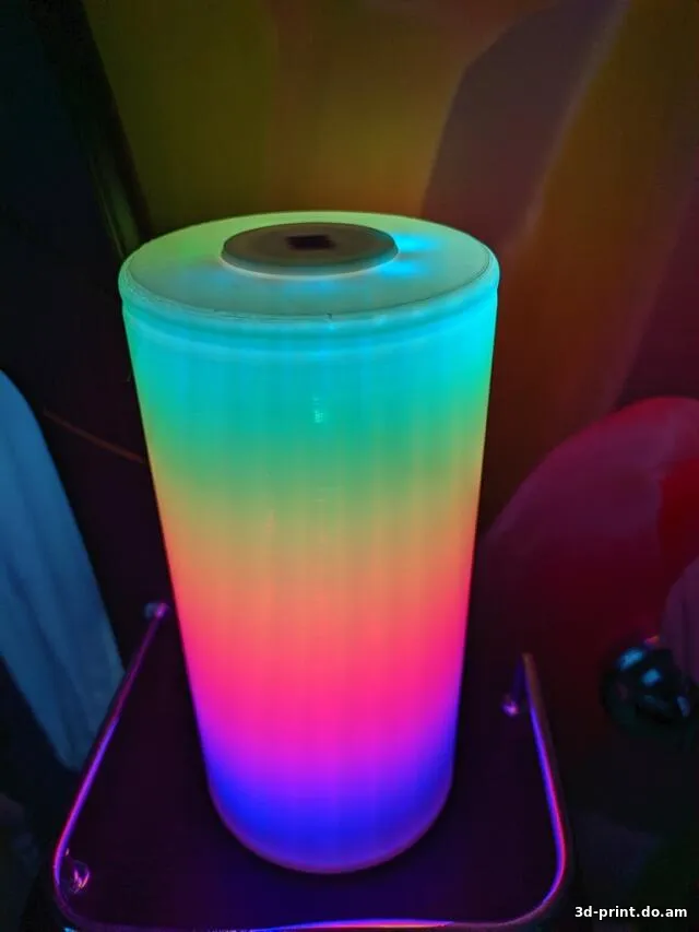 3D-модель "Полностью печатная лампа GyverLamp" — STL модель для 3D-печати