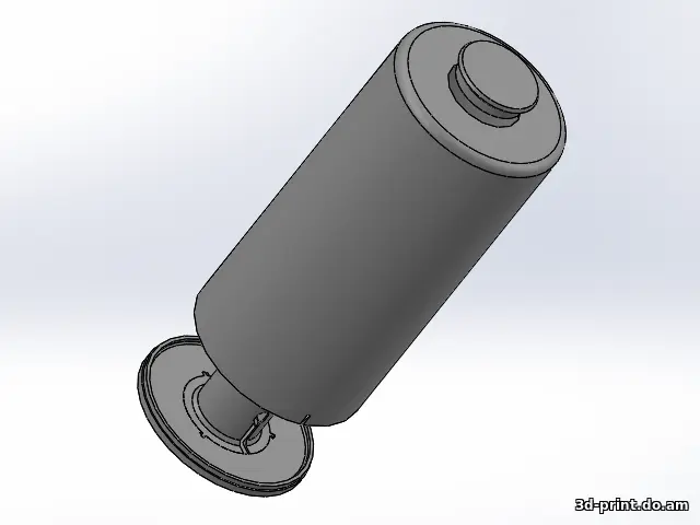 3D-модель "Полностью печатная лампа GyverLamp"
