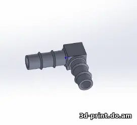 3D-модель "Фитинг штуцер для капельного полива 16мм" — STL модель для 3D-печати