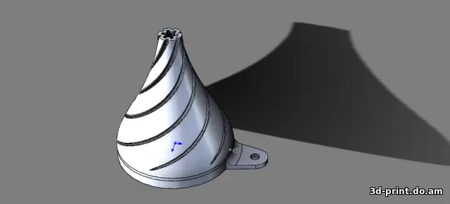 3D-модель "Турбо воронка"