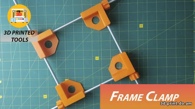 3D-модель "Струбцина для склейки рамок" — STL модель для 3D-печати