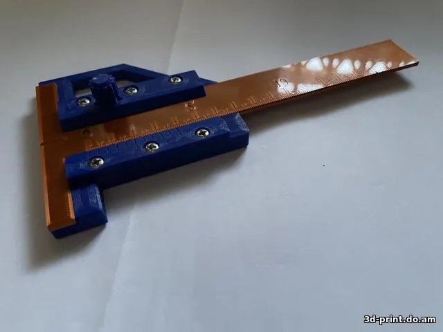 3D-модель "Полезная линейка для разметки"