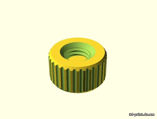 3D-модель "Колпачок для тюбика"