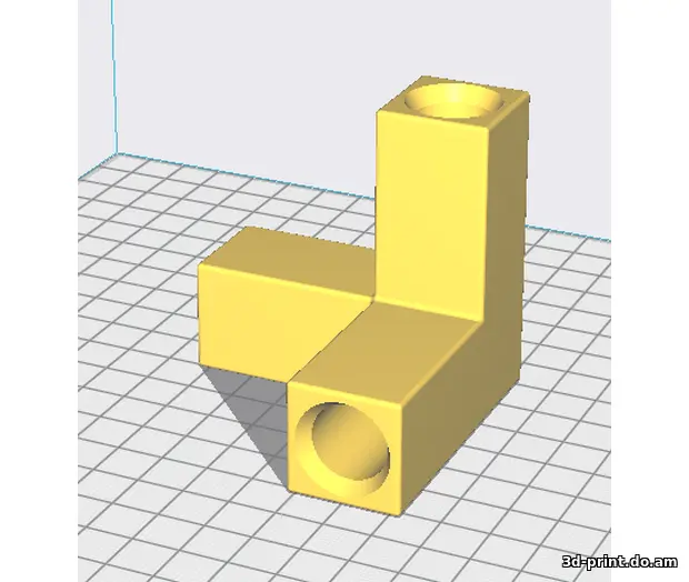 3D-модель "Соединительный уголок"