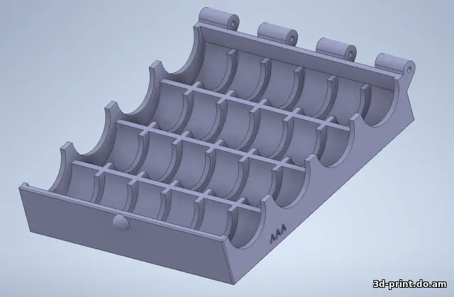 3D-модель "Коробочка для шпулек швейной машинки"