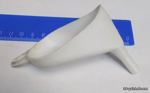 3D-модель "Воронка каплевидная 10см - 8мм" — STL модель для 3D-печати