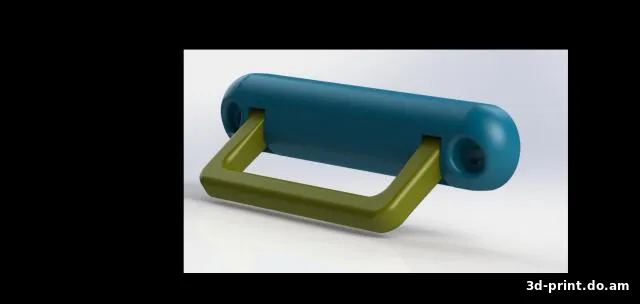 3D-модель "Ручка откидная"