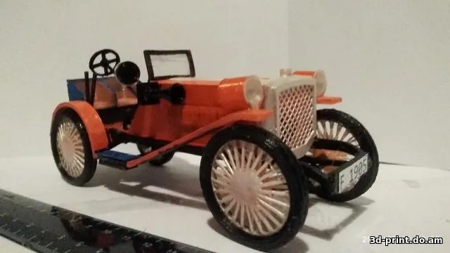 3D-модель "Гоночный Автомобиль -1905"