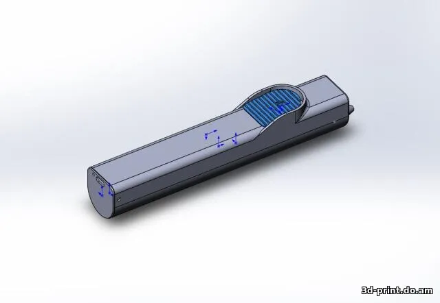 3D-модель "Корпус для разрядника (шокера)"