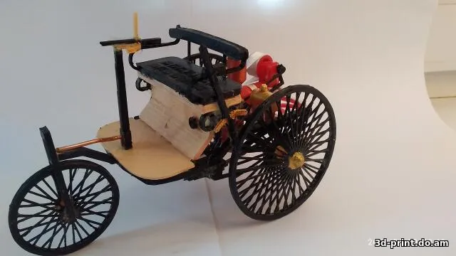 3D-модель "Karl Benz - 1886"
