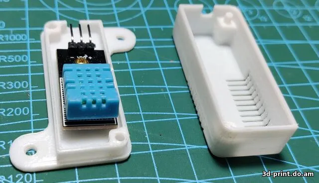 3D-модель "Бокс датчика DHT, SHT (Arduino)"