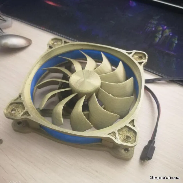 3D-модель "HDD вентилятор из мотора"