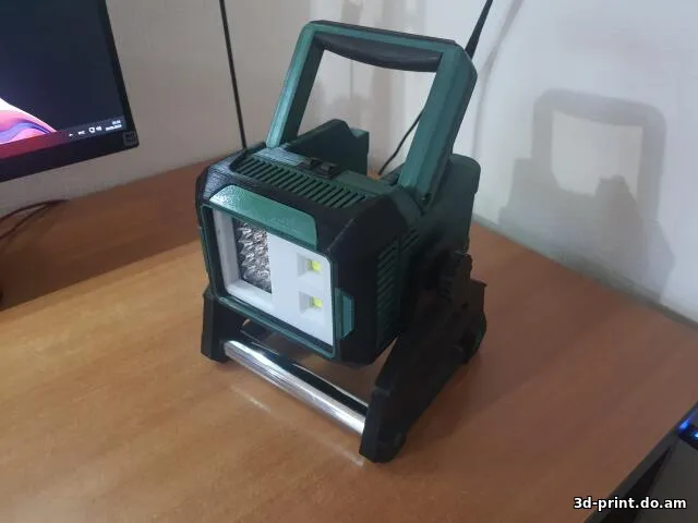 3D-модель "Прожектор под АКБ Makita"