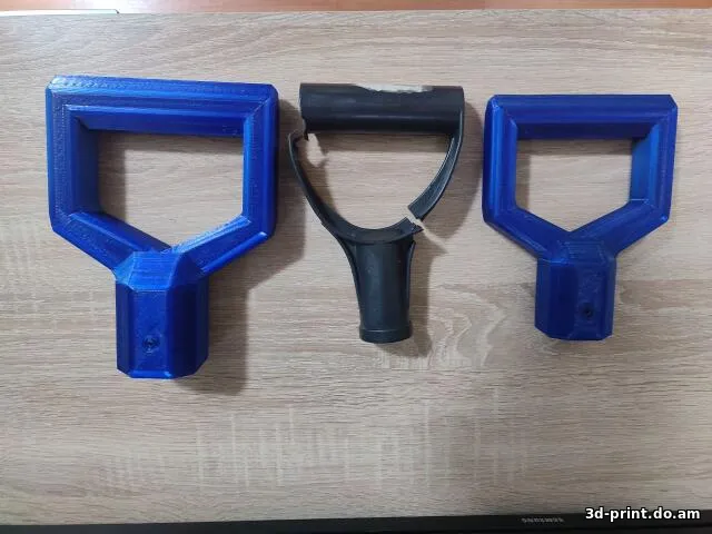 3D-модель "Ручка для лопаты" — STL модель для 3D-печати
