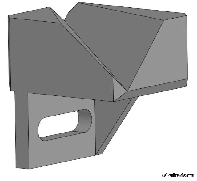 3D-модель "Насадка для заточки сверл на точильный станок - подручник"