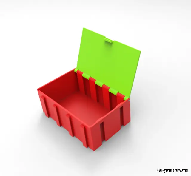 3D-модель "Модульная система хранения радиокомпонентов"