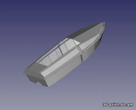 3D-модель "Катер"