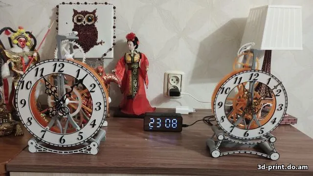 3D-модель "Часы электромеханические с маятником"