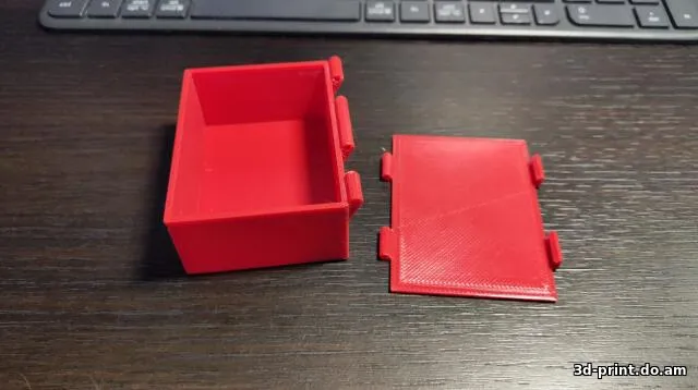 3D-модель "Универсальная изменяемая модель коробки"