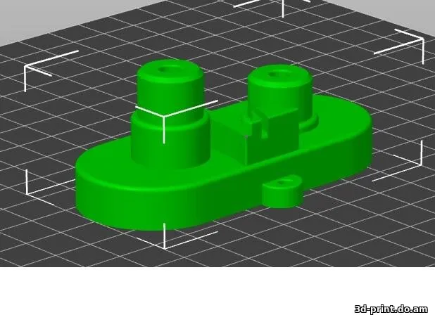 3D-модель "Бутылкорез по подшипник 6202"
