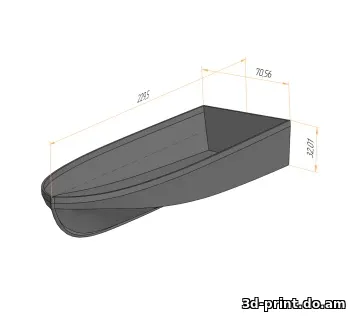 3D-модель "Кораблик"