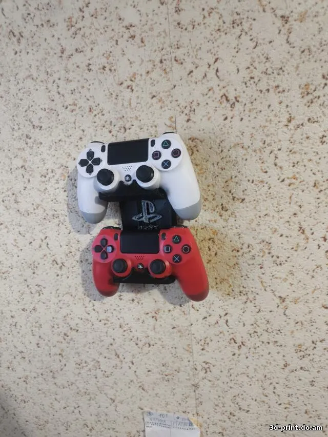 3D-модель "Настенное крепление джойстиков (геймпадов) PS4 - Dualshock 4"