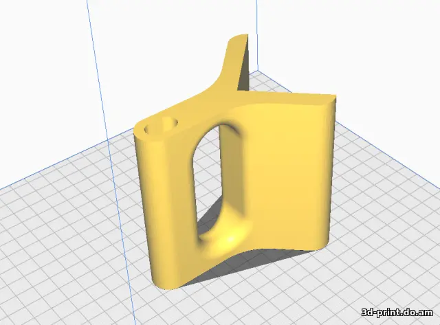 3D-модель "Для шлифовки наружнего угла"