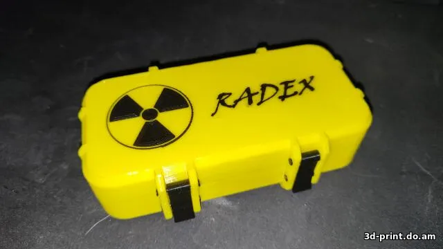 3D-модель "Кейс для дозиметра RADEX Obsidian" — STL модель для 3D-печати