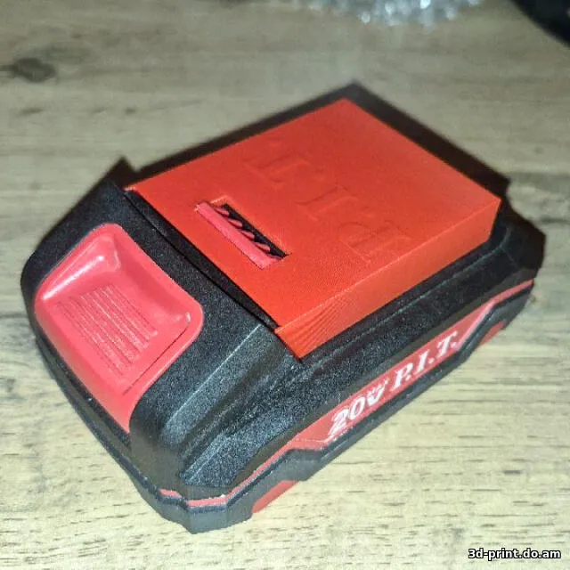 3D-модель "Крышка для аккумулятора P.I.T. OnePower"