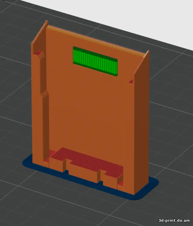 3D-модель "Крышка для аккумулятора P.I.T. OnePower"