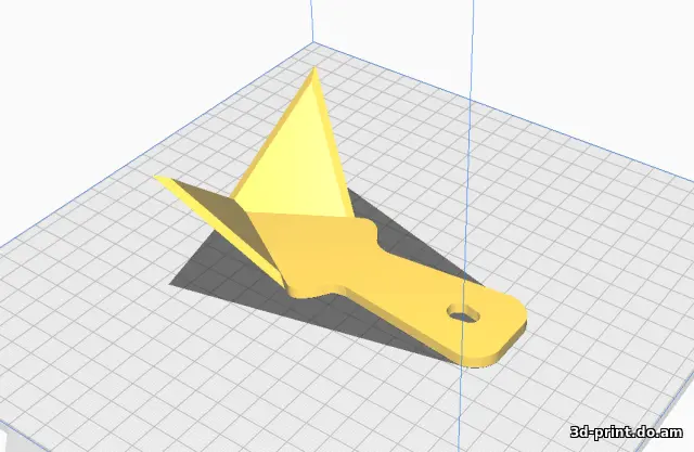 3D-модель "Шпатель для внутренних углов"