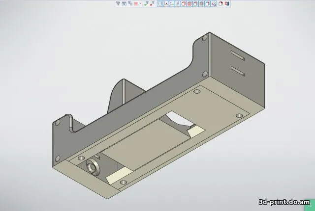 3D-модель "Универсальный холдер для зарядки аккумуляторов: 1865, 2170, 2265, 3265, 3270"