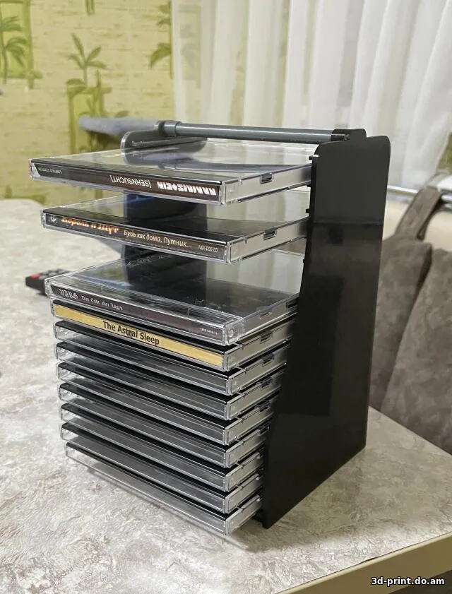 3D-модель "Подставка для CD дисков (на 14 штук)"
