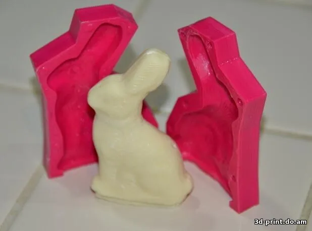 3D-модель "Формочка Заяц"