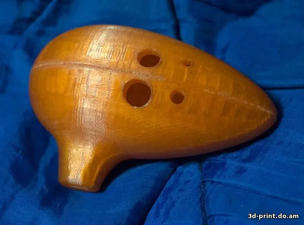 3D-модель "Окарина - музыкальный инструмент" — STL модель для 3D-печати