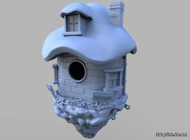 3D-модель "Скворечник в гномьем стиле" — STL модель для 3D-печати