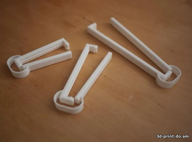 3D-модель "Клипса на пакет" — STL модель для 3D-печати