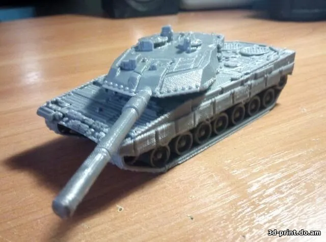 3D-модель "Танк leopard 2a6"
