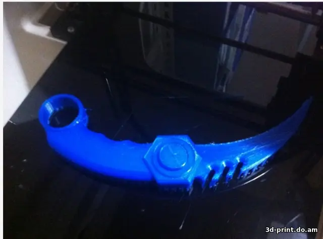 3D-модель "Karambit - нож из CS:GO" — STL модель для 3D-печати
