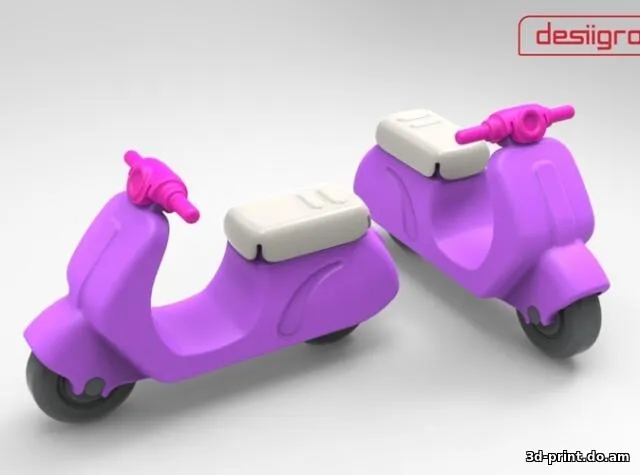3D-модель "Скутер"