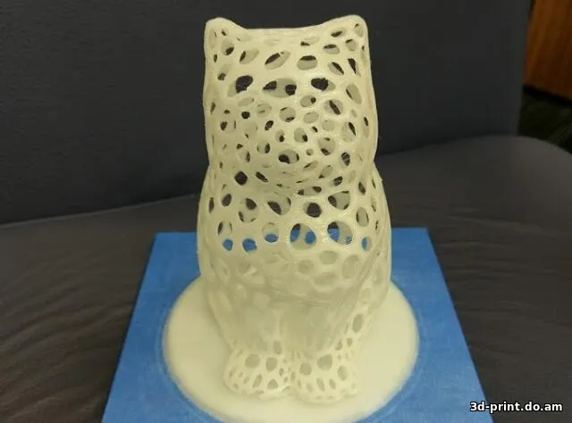 3D-модель "Лазерный кот с подставкой"