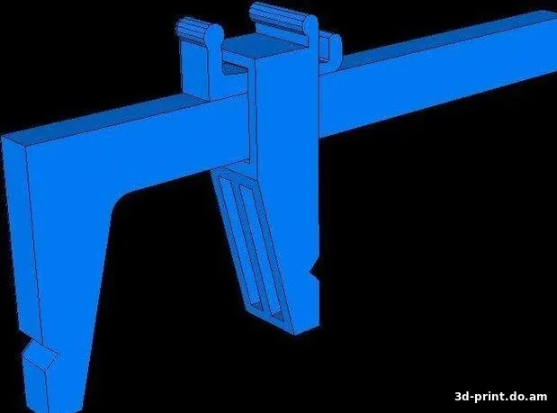 3D-модель "Зажим"