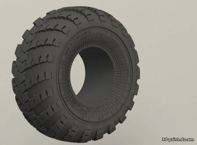 3D-модель "Шина грузовая ВИ-3 (1:43)"