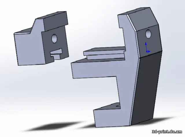 3D-модель "Настольные мини тиски"